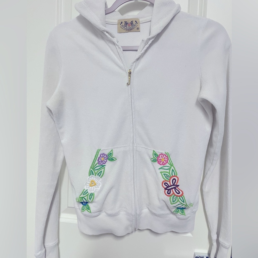 Juicy Couture Terry cloth Embroidered Jacket